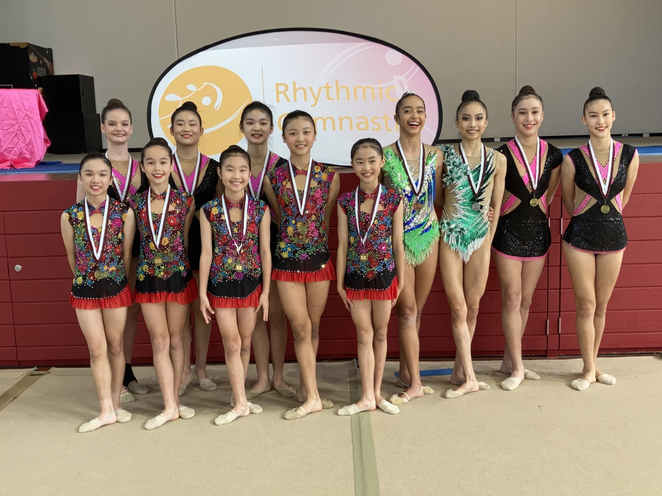 PCYC Logan Rhythmic Gymnasts celebrate outstanding results PCYC